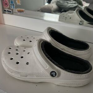 White Crocs